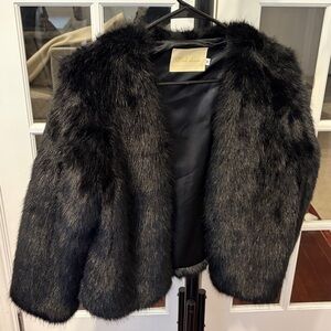 Black Fur Jacket